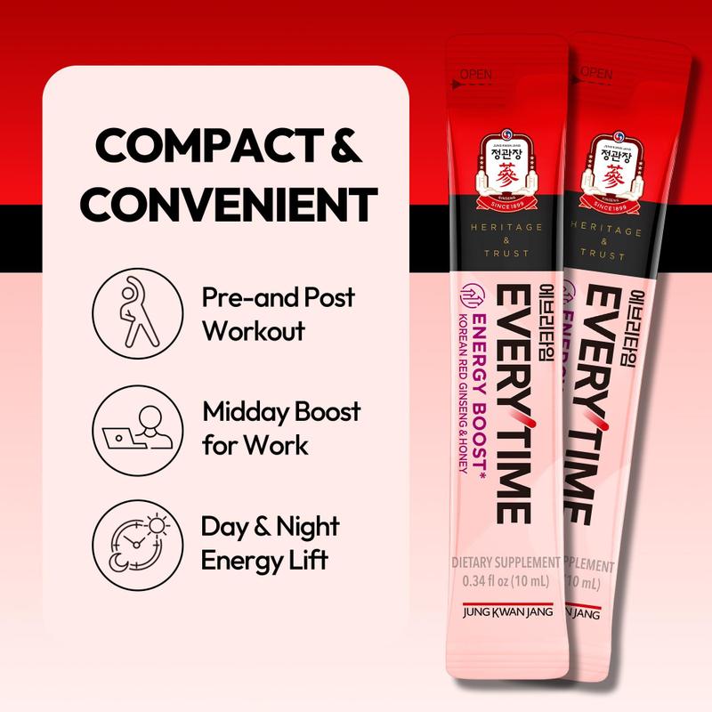 Bebida energética JUNG KWAN JANG Everytime Red Ginseng 1.000 mg